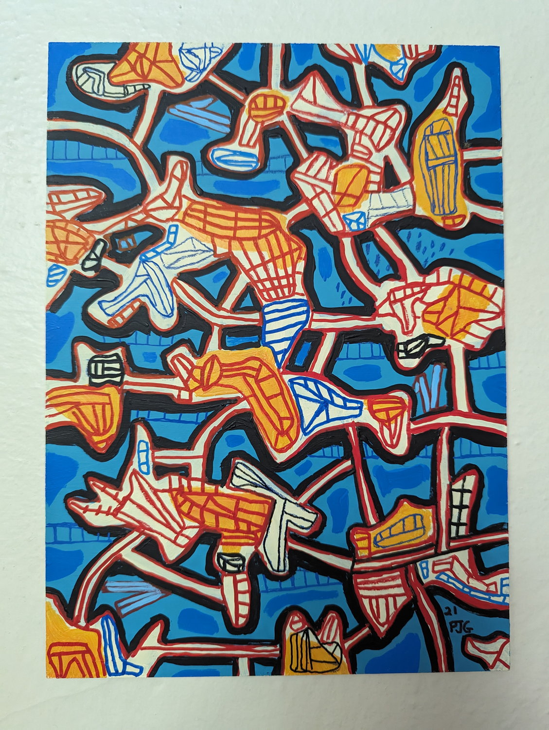 Peter John Geise artwork, Working catalog record PJG-0028